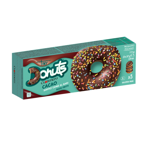 Donuts Cuorenero Cocoa senza glutine
